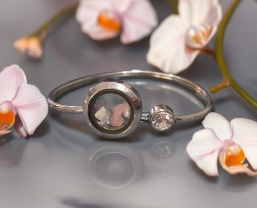 Pisces Stainless Steel Bangle