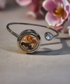 Self-Esteem Stainless Steel Bangle