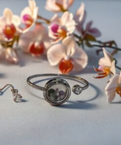 Stress Relief Stainless Steel Bangle