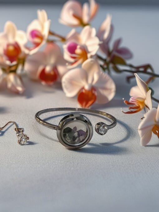 Stress Relief Stainless Steel Bangle